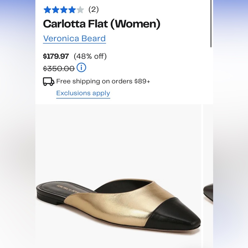 Veronica Beard Carlota Flats